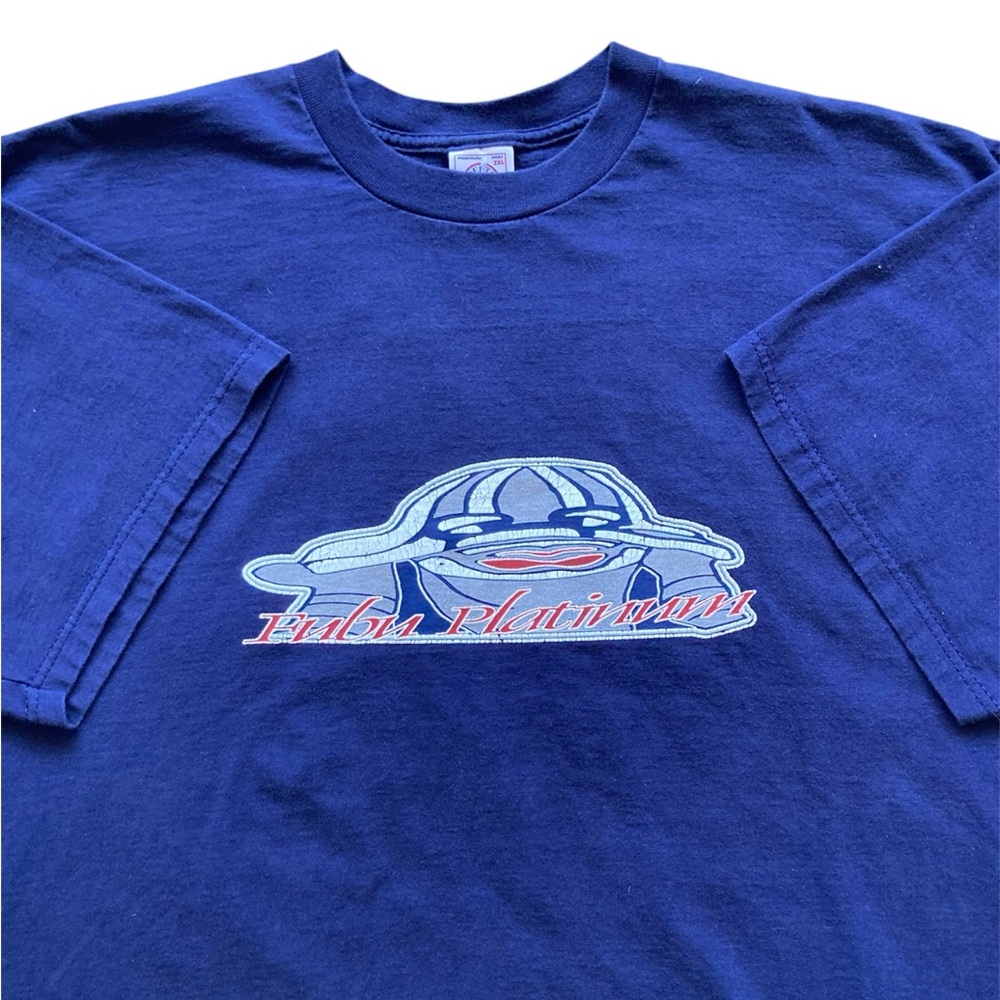 Vintage Y2K Fubu Platinum Tee Fat Albert Dumb Donald VTG 2000s South Pole rap